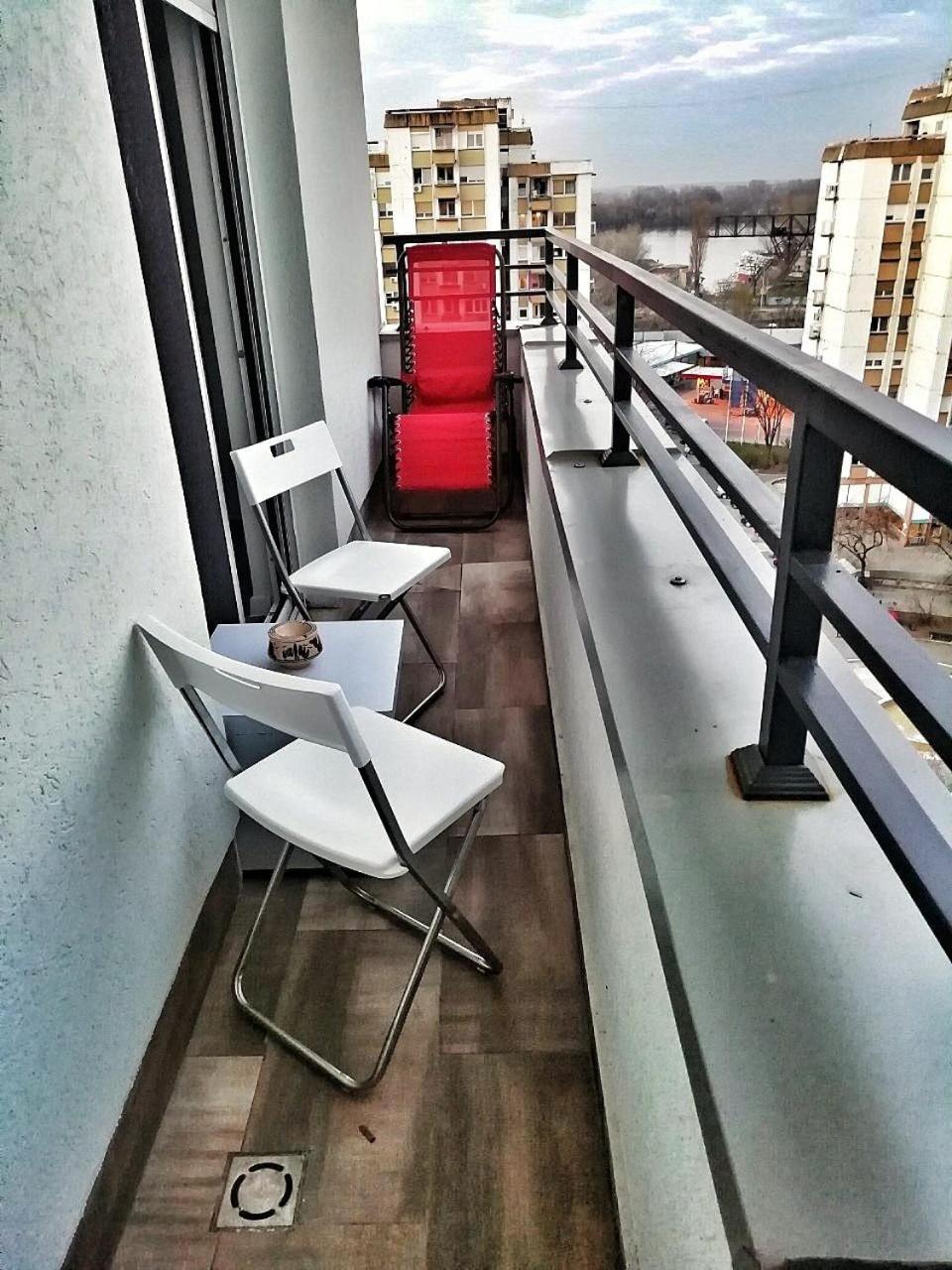 Apartment Terrace Beograd Bagian luar foto